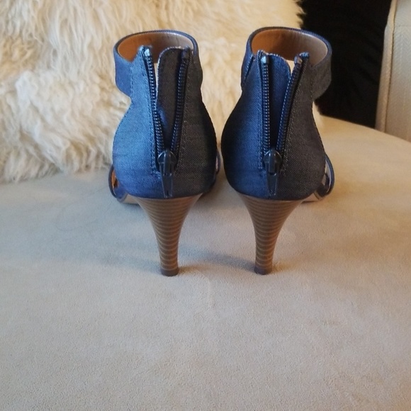 ***Style & Co Denim Dress Sandal - Picture 3 of 7